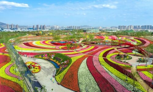 Laimou Cultural Town Landscape Unveiled in the Middle of Chinese City of Yantai