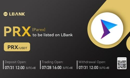 LBank Exchange Will List Parex (PRX) on July 28, 2022
