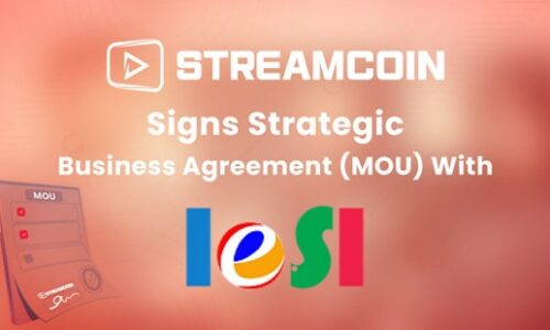 StreamCoin Signs Strategic Business Agreement (MOU) With International e-Sports Institute