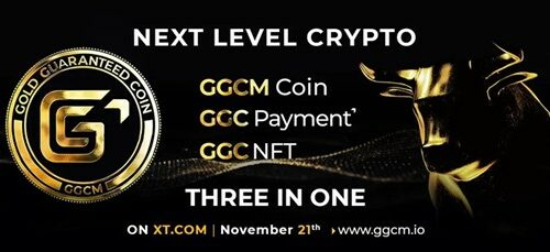 XT.COM Lists Gold Guaranteed Coin GGCM in Its MAIN+Defi Zone