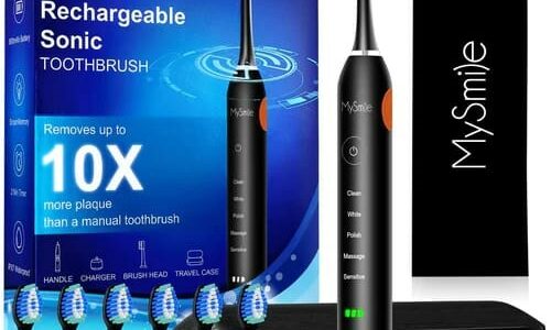 Electronic Sonic Rechargeable Toothbrush Launched by MySmile