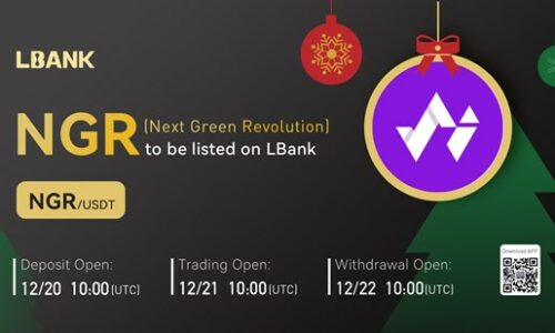 Next Green Revolution (NGR) Is Now Available for Trading on LBank Exchange