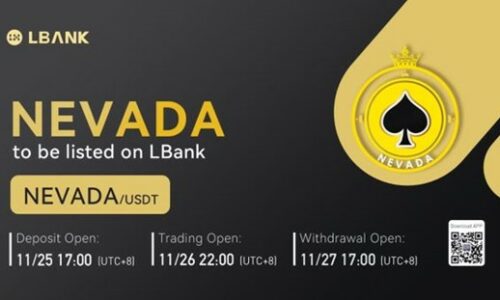 LBank Exchange Will List NEVADA (NVD) on November 26, 2021