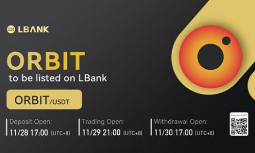 LBank Exchange Will List ORBIT on November 29, 2021