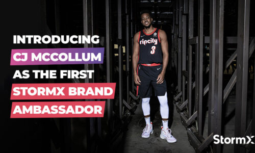 StormX Announces NBA Star CJ McCollum as Official Brand Ambassador