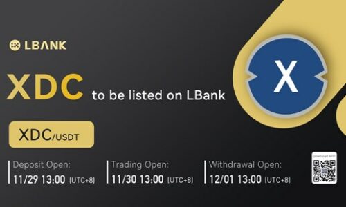 LBank Exchange Listed XinFin Digital Contract (XDC) on November 30, 2021