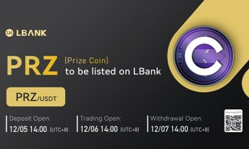 Prize Coin (PRZ) Token to be Listed on LBank Exchange