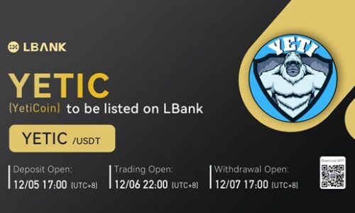 YetiCoin’s YETIC Token All Set for LBank Listing on Dec 6, 2021