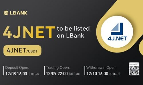 LBank Exchange Will List 4JNET on December 9, 2021