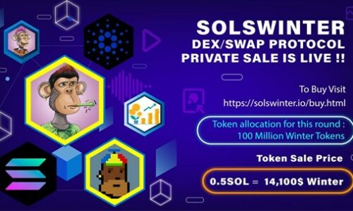 SolsWinter DEX/SWAP Protocol Launches