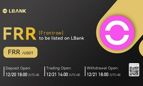 LBank Exchange Will List Front Row (FRR) on December 21, 2021