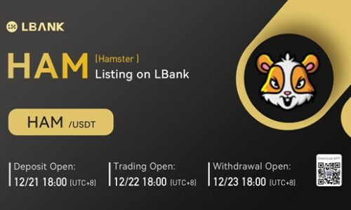 LBank Exchange Will List Hamster Coin (HAM) on December 22, 2021