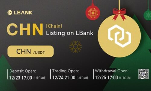 LBank Exchange Will List Chain Token (CHN) on December 24, 2021