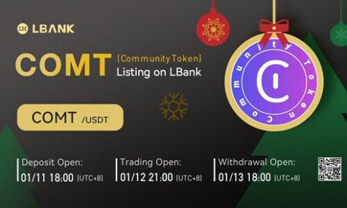 LBank Exchange Will List Community Token (COMT) on January 12, 2022