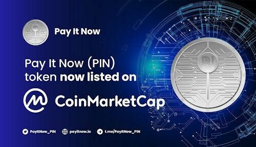 Pay It Now (PIN) Token Listed on CoinMarketCap