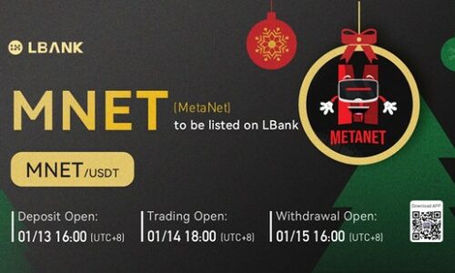 LBank Exchange Will List MetaNet (MNET) on January 14, 2022