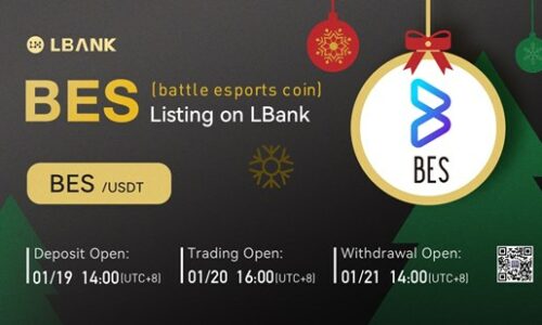 LBank Exchange Will List Battle Esports Coin (BES) on January 20, 2022