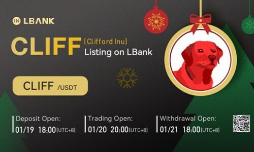 LBank Exchange Will List Clifford Inu (CLIFF) on January 20, 2022