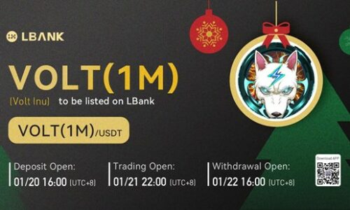 LBank Exchange Will List Volt Inu (VOLT) on January 21, 2022