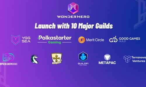 Wonderhero Will Launch on January 26 and Becomes the First Play-to-Earn Game with 10 Major Guilds on Day One