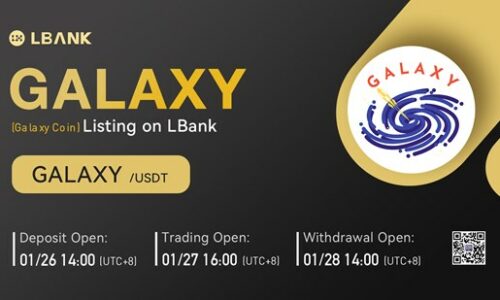 LBank Exchange Will List Galaxy Coin (GALAXY) on January 27, 2022