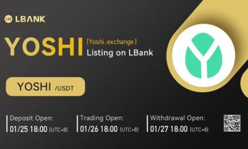 LBank Exchange Will List Yoshi.exchange (YOSHI) on January 26, 2022