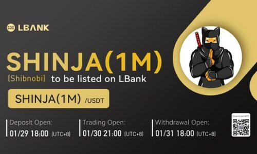 LBank Exchange Will List Shibnobi (SHINJA) on January 30, 2022