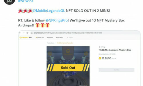 Mobile Legends: Bang Bang First-Ever NFT Sold Out on Binance NFT in 2 Minutes