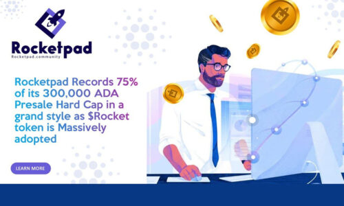 Rocket token by Rocketpad Shutter Records As It Achieves 75% of its Presale Hard Cap, Set Sights On Major Developments