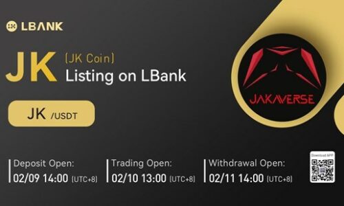 LBank Exchange Will List JK Coin (JK) on February 10, 2022