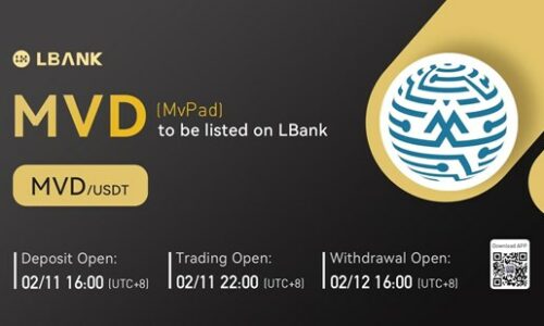 MvPad (MVD) is Now Available for Trading on LBank Exchange