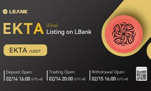 LBank Exchange Will List Ekta (EKTA) on February 14, 2022