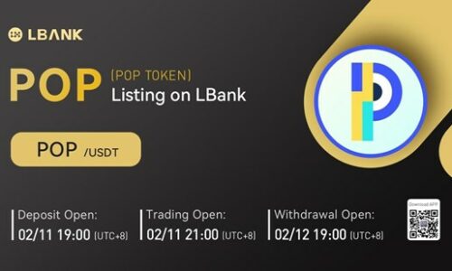 POP TOKEN (POP) Is Now Available for Trading on LBank Exchange