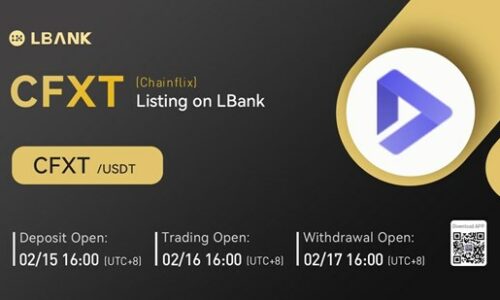 LBank Exchange Will List Chainflix (CFXT) on February 16, 2022