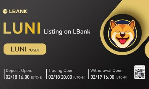 LBank Exchange Will List LUNI on February 18, 2022