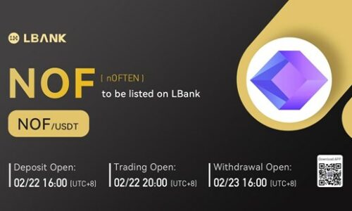 nOFTEN (NOF) Is Now Available for Trading on LBank Exchange