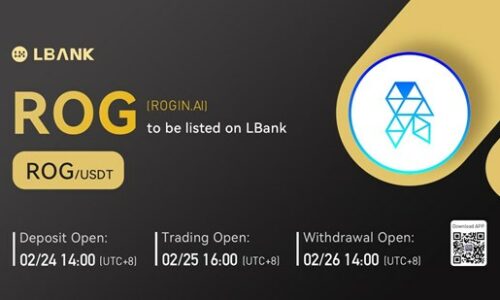 LBank Exchange Will List ROGIN.AI (ROG) on February 25, 2022