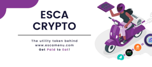 The Esca Menu team announces a product that aims to help earn free cryptocurrency for ordering food online