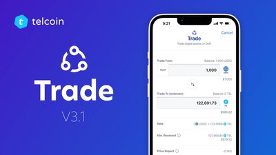 Telcoin launches DeFi-powered digital asset trades with mobile application update