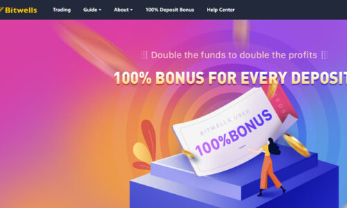 Bitwells Launched 100% Deposit Bonus and 100x Leverage on Crypto Trading