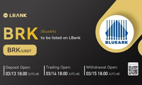 LBank Exchange Will List BlueArk (BRK) on March 14, 2022