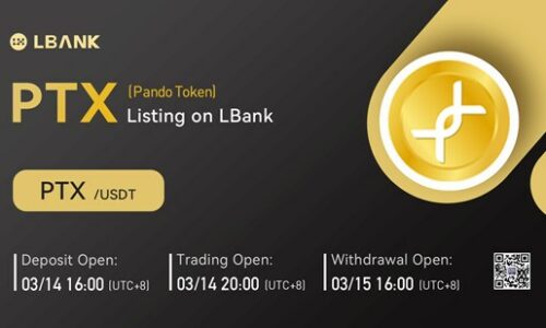 LBank Exchange Will List Pando Token (PTX) on March 14, 2022