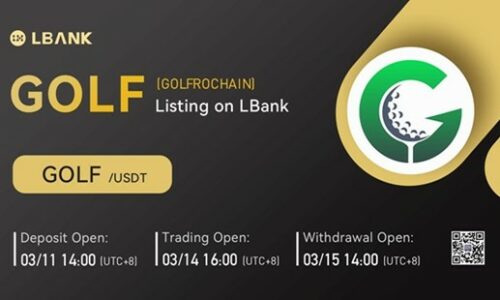 LBank Exchange Will List Golfrochain (GOLF) on March 14, 2022