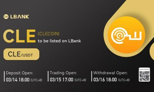 CLECOIN (CLE) Is Now Available for Trading on LBank Exchange