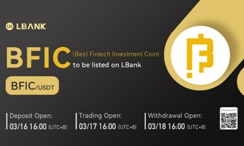 LBank Exchange Will List Best Fintech Investment Coin (BFIC) on March 17, 2022