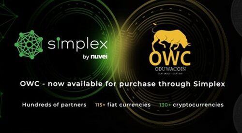 Oduwa Blockchain Solutions LLC Announces Strategic Partnership with Simplex to Become Africa’s First Crypto Coin to Go Global