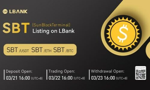 LBank Exchange Will List Sun Block Terminal (SBT) on March 22, 2022