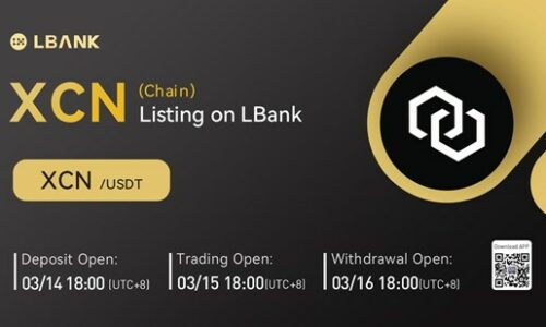 Chain (XCN) Is Now Available for Trading on LBank Exchange