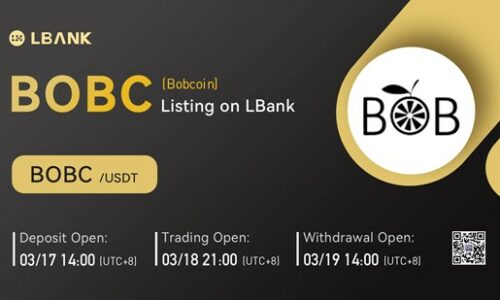 LBank Exchange Listed Bobcoin (BOBC) on March 18, 2022