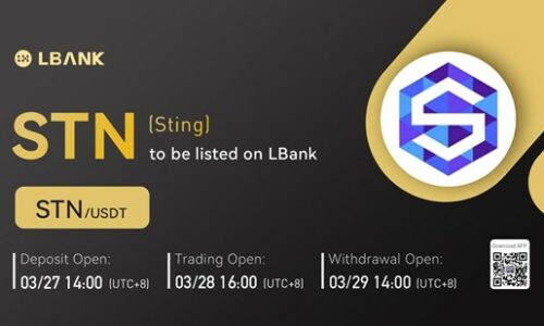 LBank Exchange Will List STING (STN) on March 28, 2022